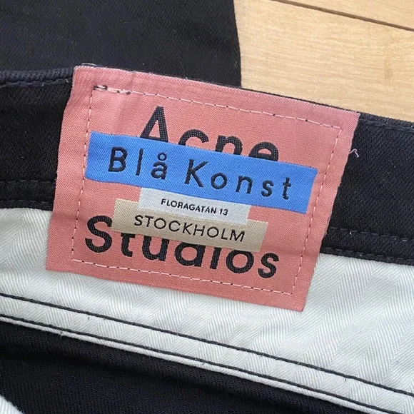 Acne Studios Bla Konst Max Stay Black Slim - Picture 8 of 14
